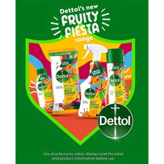 Dettol Fruity Fiesta Anti Bacterial Surfaces Kitchen Bathroom Cleaning 50 Wipes