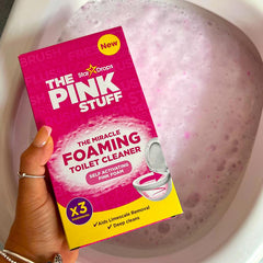 The Pink Stuff Miracle Foaming Toilet Bowl Cleaner Limescale Tough Stain Remover