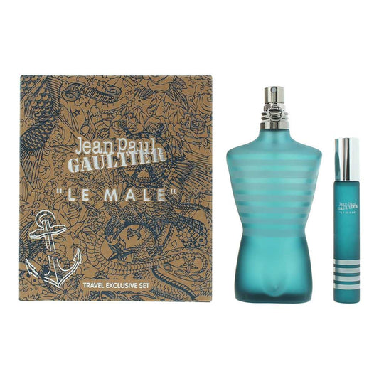 Jean Paul Gaultier Le Male 2 Piece Gift Set: Eau de Toilette, EDT
