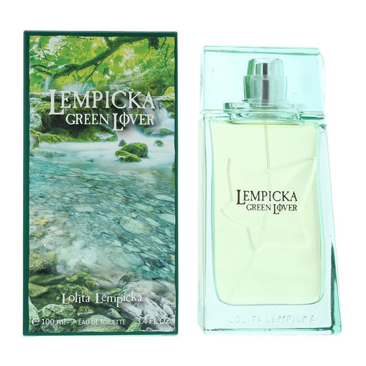 Lolita Lempicka Green Lover Eau de Toilette 100ml Mens Fragrance Spray