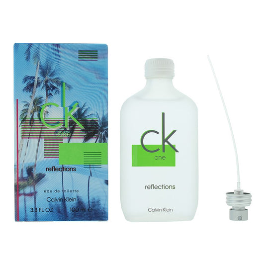 Calvin Klein Ck One Reflections Eau de Toilette 100ml Unisex Fragrance Spray