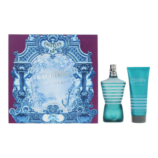 Jean Paul Gaultier Le Male 2 Piece Gift Set: EDT 75ml - Shower Gel 75ml