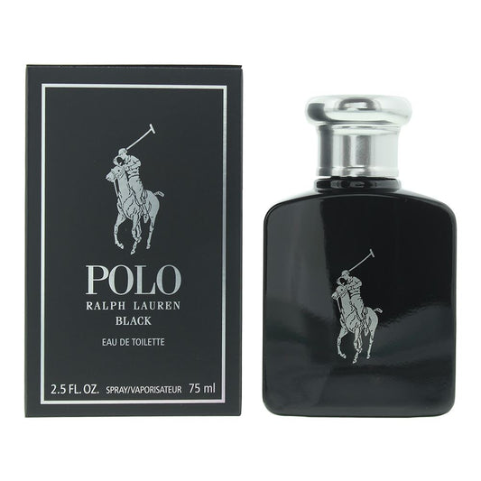 Ralph Lauren Polo Black Eau de Toilette 75ml Mens Fragrance Spray