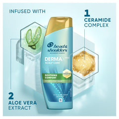 Head & Shoulders Dermax Pro Scalp Hair Revitaliser Soothe Shampoo Hydration Seal