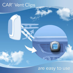 Febreze Cotton Fresh Car Clip Air Freshener 2ml Light Clean Fragrance Car Vent
