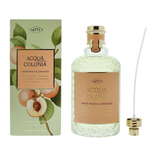 4711 Acqua Colonia White Peach Coriander Eau de Cologne 170ml Unisex Spray