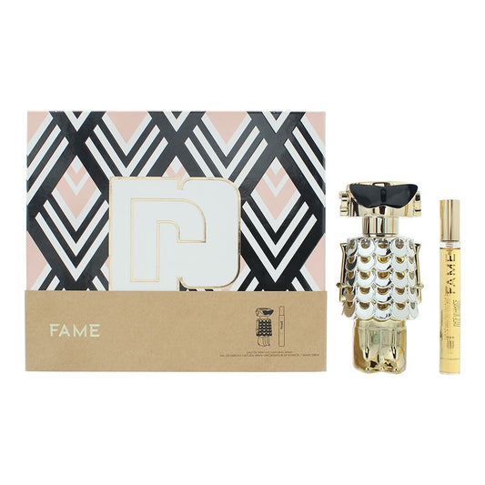 Paco Rabanne Fame 2 Piece Gift Set: Eau de Parfum 80ml - Eau de Parfum 10ml