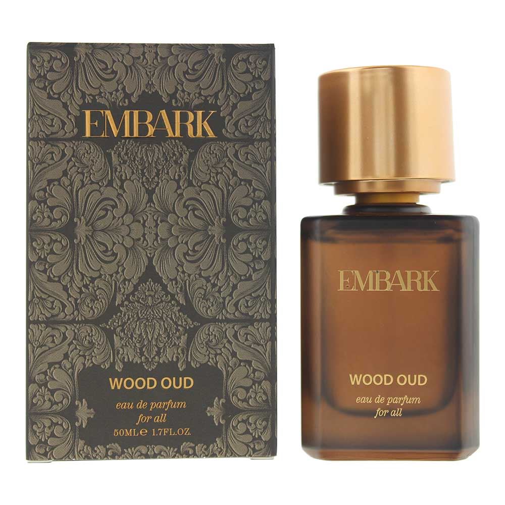 Embark Wood Oud Eau de Parfum 50ml Unisex Fragrance Spray