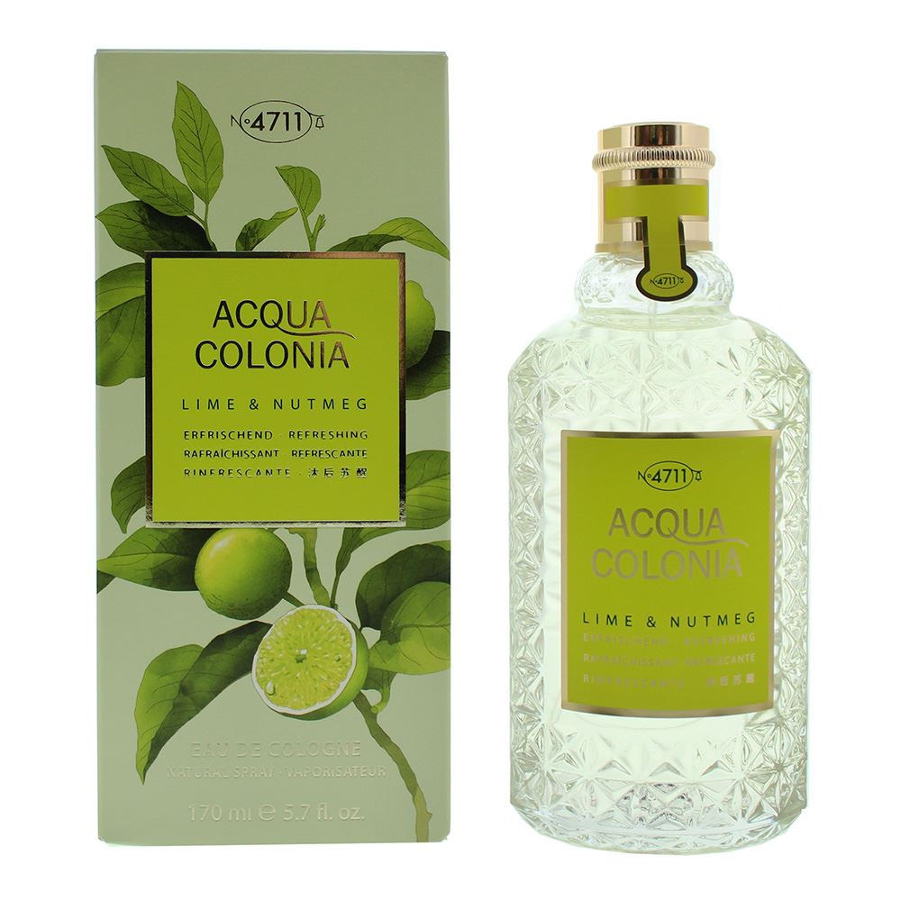 4711 Acqua Colonia Lime & Nutmeg Eau de Cologne 170ml Spray Unisex Fragrance