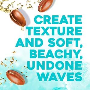 Ogx Argan Oil Of Morocco & Moroccan Sea Salt Wave Hair Spray 177ml