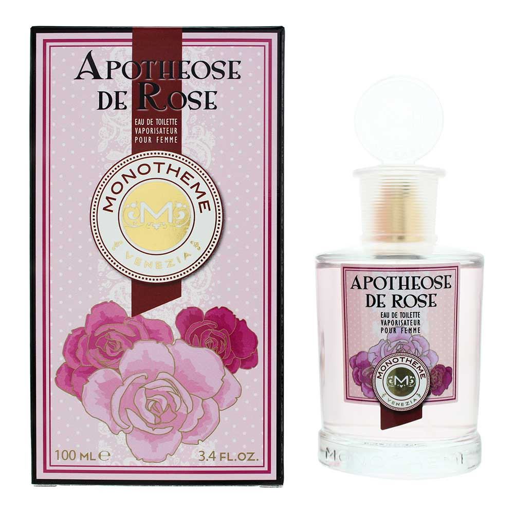 Monotheme Venezia Apotheose De Rose Eau de Toilette Pour Femme100ml Spray