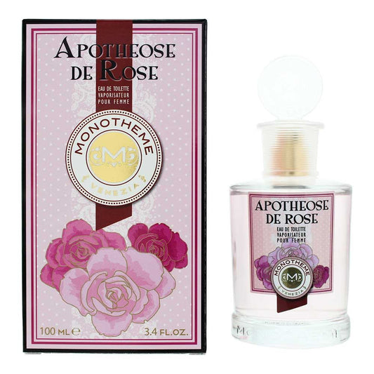 Monotheme Venezia Apotheose De Rose Eau de Toilette Pour Femme100ml Spray