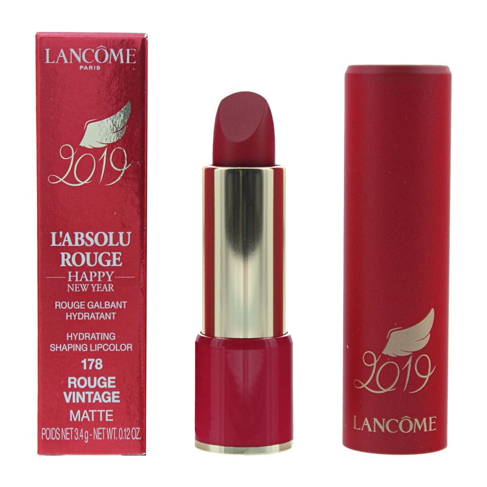 Lancome L'absolu Rouge 2019 Edition #178 Rouge Vintage Lipstick 3.4g