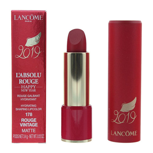 Lancome L'absolu Rouge 2019 Edition #178 Rouge Vintage Lipstick 3.4g