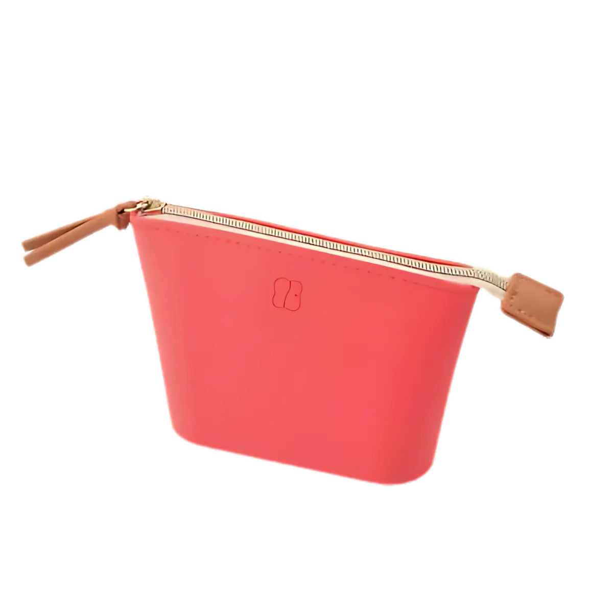 Bloomin Bag Large Wide Open Pouch Cosmetic Smallgift Coinpurse Poppy Red
