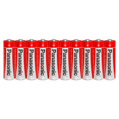 Panasonic Aaa 10 Zinc Carbon Batteries Cells R03 Mn2400 1.5V Expiry Feb-2025