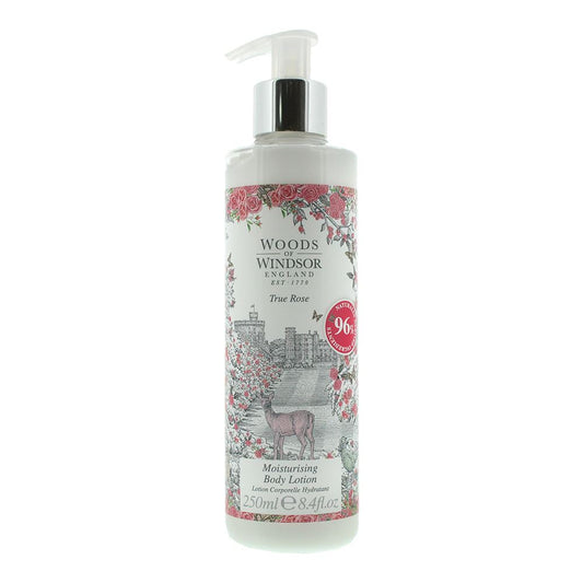 Woods Of Windsor True Rose Moisturising Body Lotion for Womens 250ml