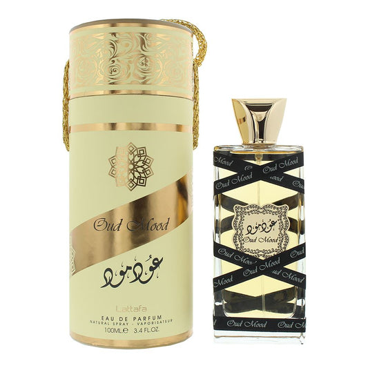 Lattafa Oud Mood Eau de Parfum 100ml Unisex Fragrance Spray