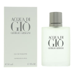 Giorgio Armani Acqua Di Gio Pour Homme Eau de Toilette 50ml Mens Fragrance Spray