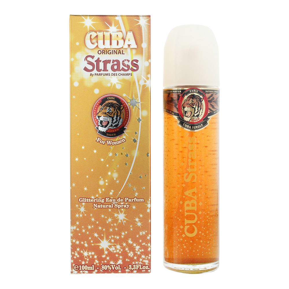 Cuba Strass Tiger For Women Eau de Parfum 100ml Womens Fragrance Spray