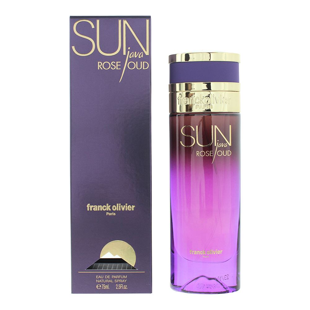 Franck Olivier Sun Java Rose Oud Eau De Parfum 75ml Mens Fragrance Spray