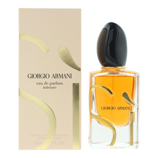 Giorgio Armani Si Intense Eau de Parfum 50ml Womens Fragrance Spray