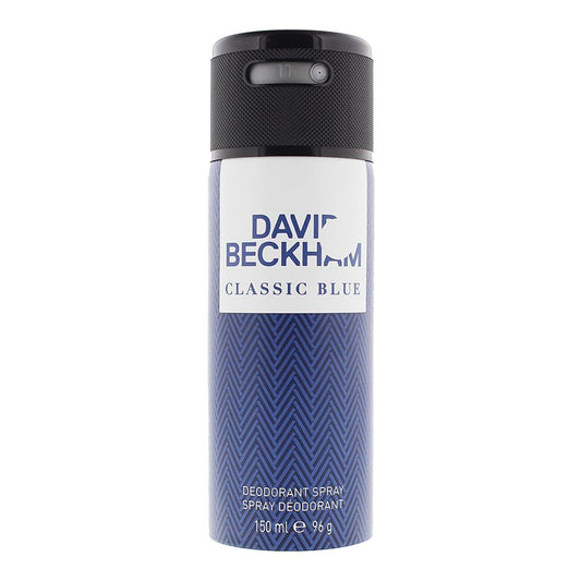 David Beckham Classic Blue Deodorant Spray 150ml For Men