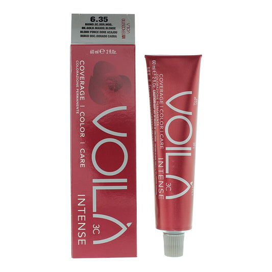 Intercosmo Voila� 3C Intense 6.35 Dark Golden Mahogany Blonde Hair Colour 60ml