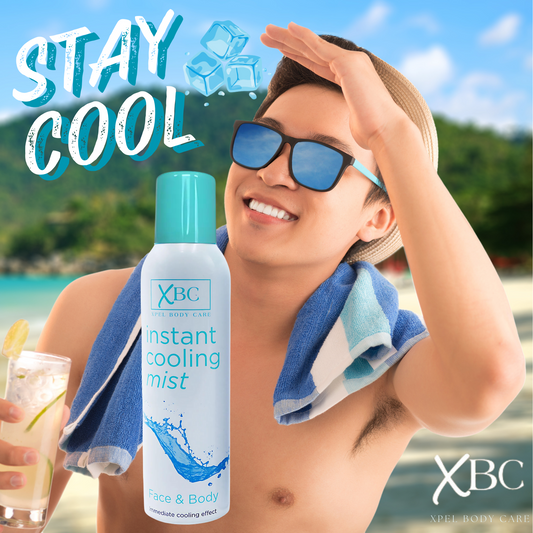 XBC Instant Cooling Face & Body Mist Spray Immediate Cooling Effect 150ml