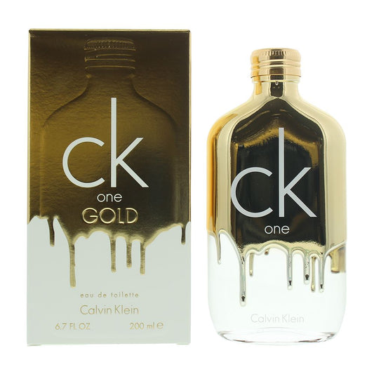 Calvin Klein Ck One Gold Eau de Toilette 200ml Unisex Fragrance Spray