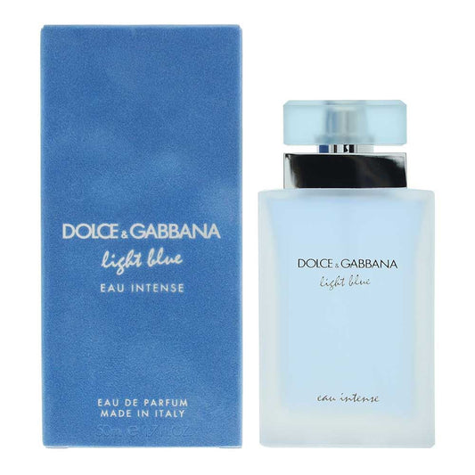 Dolce & Gabbana Light Blue Eau Intense Eau de Parfum 50ml Womens Fragrance Spray