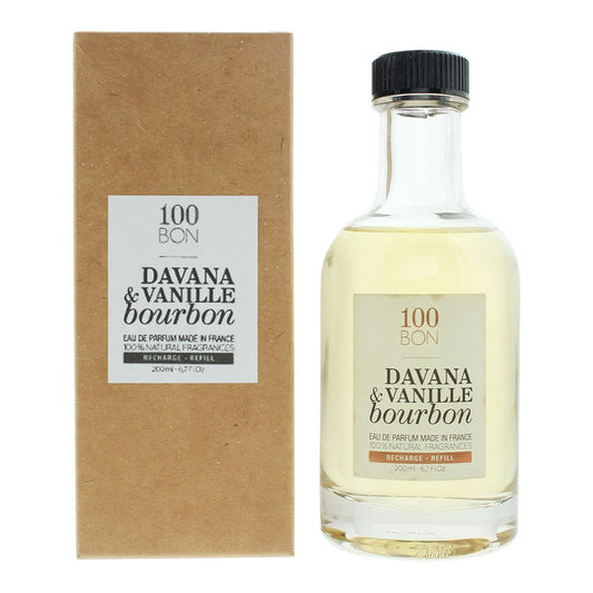 100 Bon Davana & Vanille Bourbon Refill EDP 200ml Unisex Fragrance Spray
