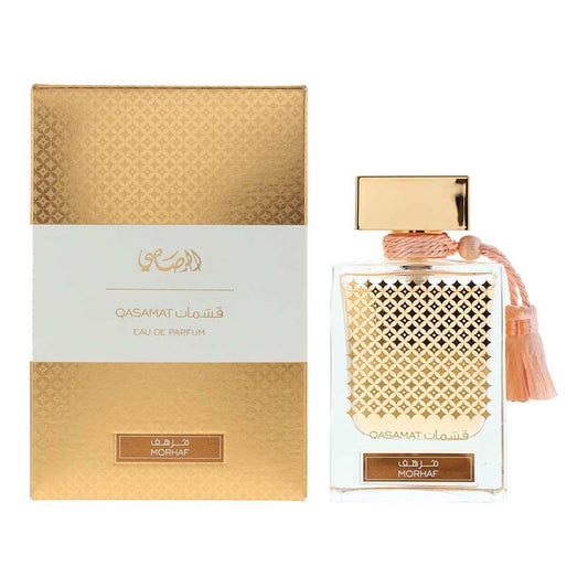 Rasasi Qasamat Morhaf Eau De Parfum 65ml Unisex Fragrance Spray