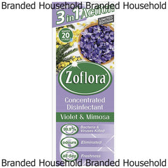 Zoflora Multipurpose Concentrated Disinfectant Violet & Mimosa Cleaner 120ml