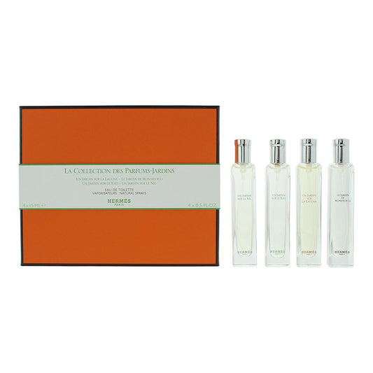 Hermes La Collection Des Parfums - Jardins 4 Piece Gift Set