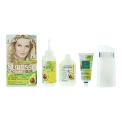 Garnier Nutrisse Creme 9.0 Light Blonde Hair Colour 160ml For Women