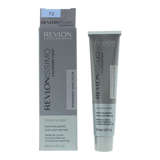 Revlon Revlonissimo Colorsmetique 7.2 Iridescent Blonde Hair Colour 60ml Women