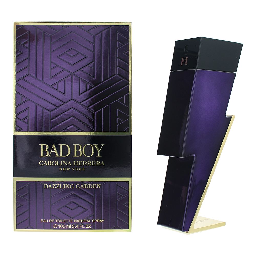 Carolina Herrera Bad Boy Dazzling Garden EDT 100ml Mens Fragrance Spray
