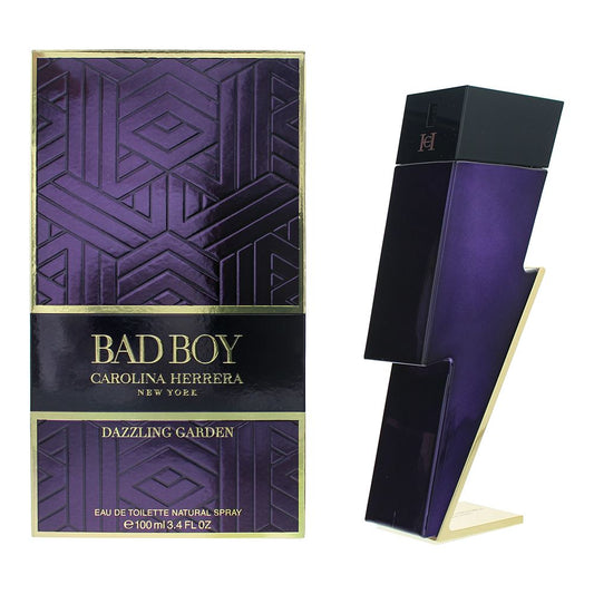 Carolina Herrera Bad Boy Dazzling Garden EDT 100ml Mens Fragrance Spray