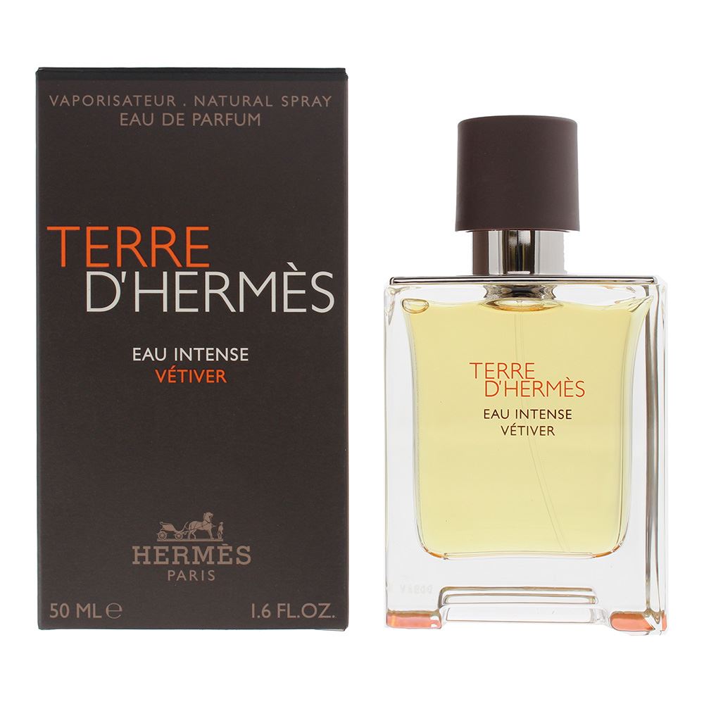 Hermes Terre D'Hermes Eau Intense Vetiver EDP 50ml Mens Fragrance Spray