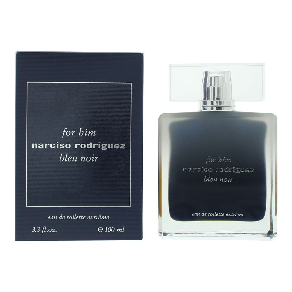 Narciso Rodriguez For Him Bleu Noir Extreme EDT 100ml Mens Fragrance Spray