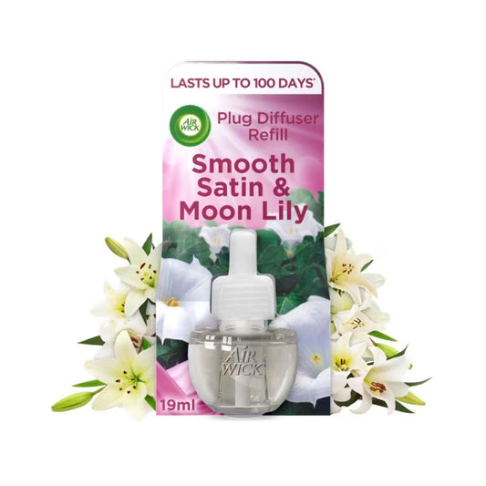 Air Wick Oil Refill Smooth Satin & Moon Lily Fragrance Home Freshener 19ml