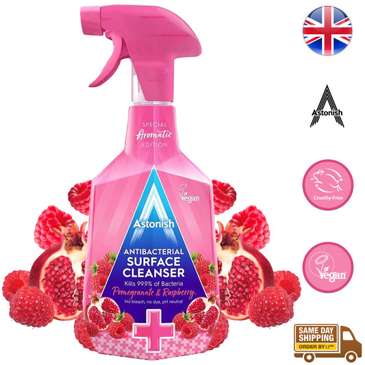 Astonish Multi Purpose Surface Cleanser Spray Pomegranate & Raspberry 750ml