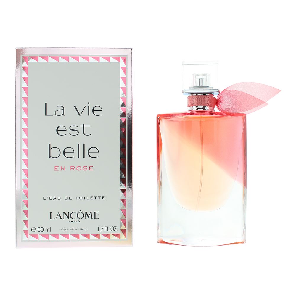 Lancome La Vie Est Belle En Rose Eau de Toilette 50ml Womens Fragrance Spray