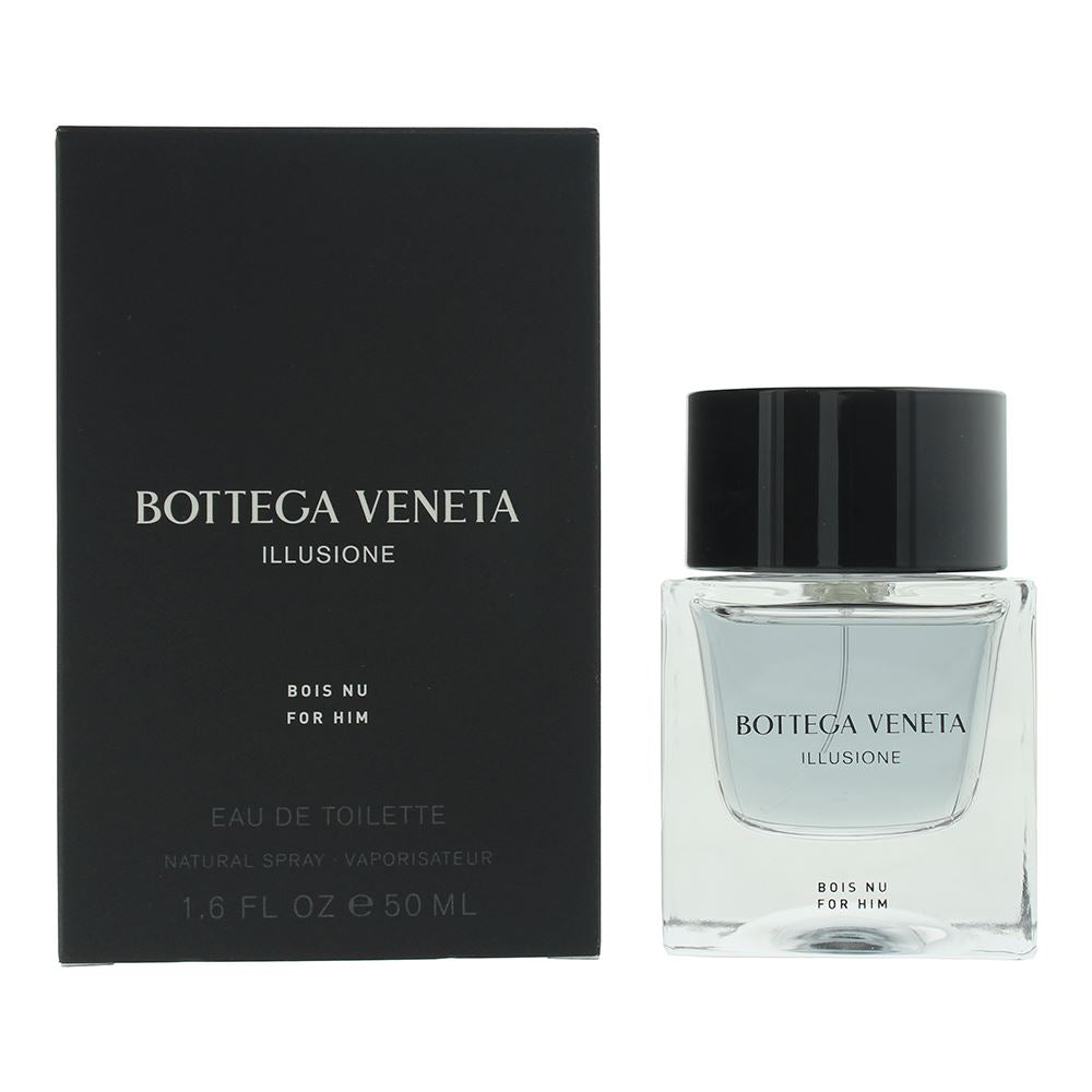 Bottega Veneta Illusione For Him Eau de Toilette 50ml Mens Fragrance Spray