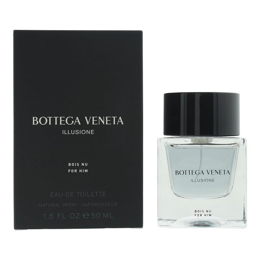 Bottega Veneta Illusione For Him Eau de Toilette 50ml Mens Fragrance Spray