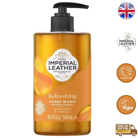 Imperial Leather Hand Wash Anti Bacterial Refreshing Mandarin & Neroli 500ml