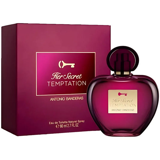 Antonio Banderas Her Secret Temptation EDT 80ml Womens Fragrance Spray