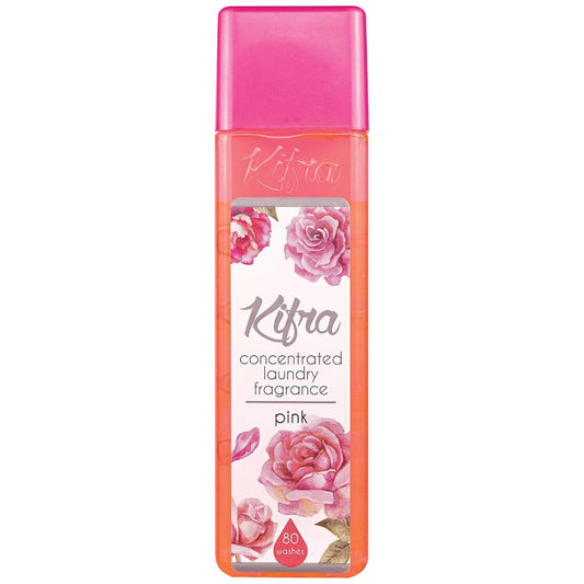 Kifra Pink Concentrated Final Laundry Rinse Fragrance Gentle Cloth 80W 200ml