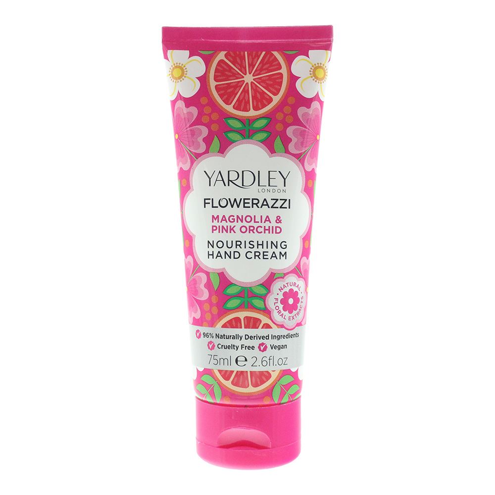 Yardley Flowerazzi Magnolia Pink Orchid Hand Cream 75ml Women